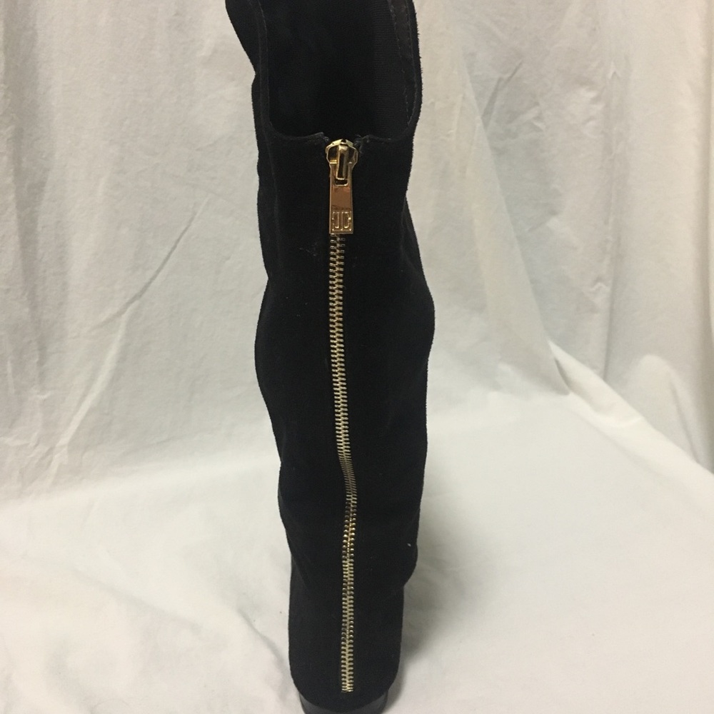 Girls Ivanka Trump Black Stretch Knee-high boots - Picture 3 of 8
